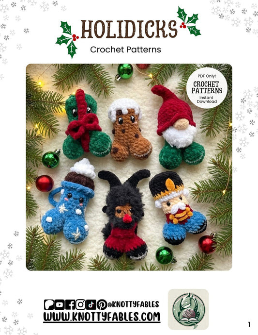 HoliDicks Crochet Patterns (PDF ONLY)