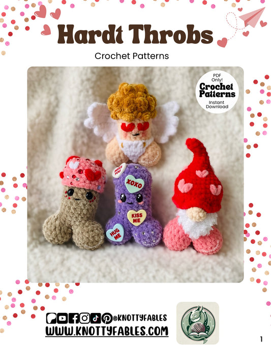 Hardt Throbs Crochet Patterns (PDF ONLY)
