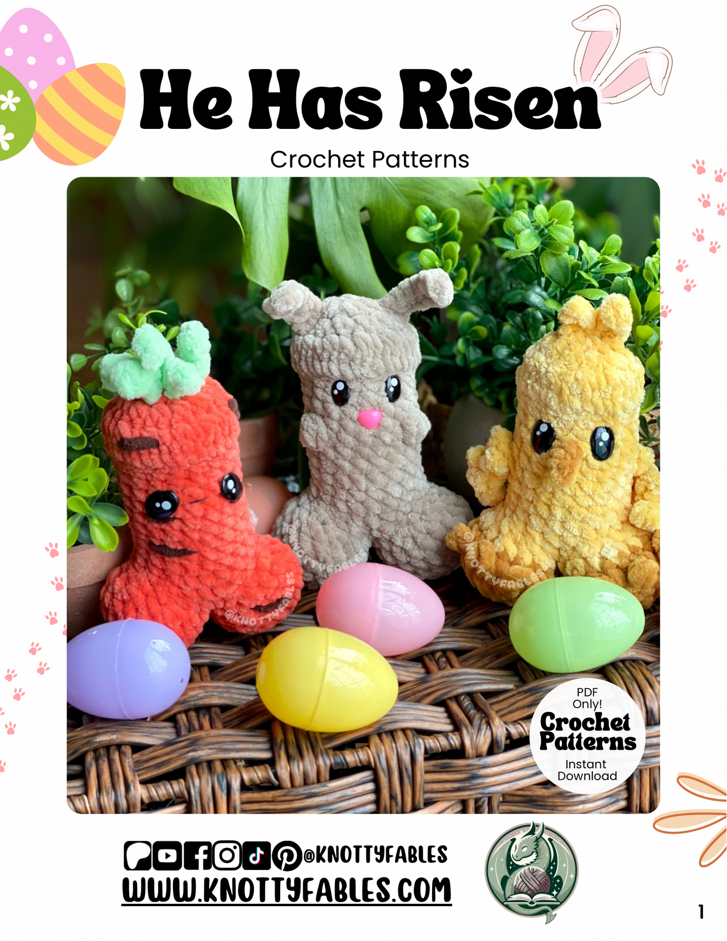 He Has Risen Peen Patterns (PDF ONLY)