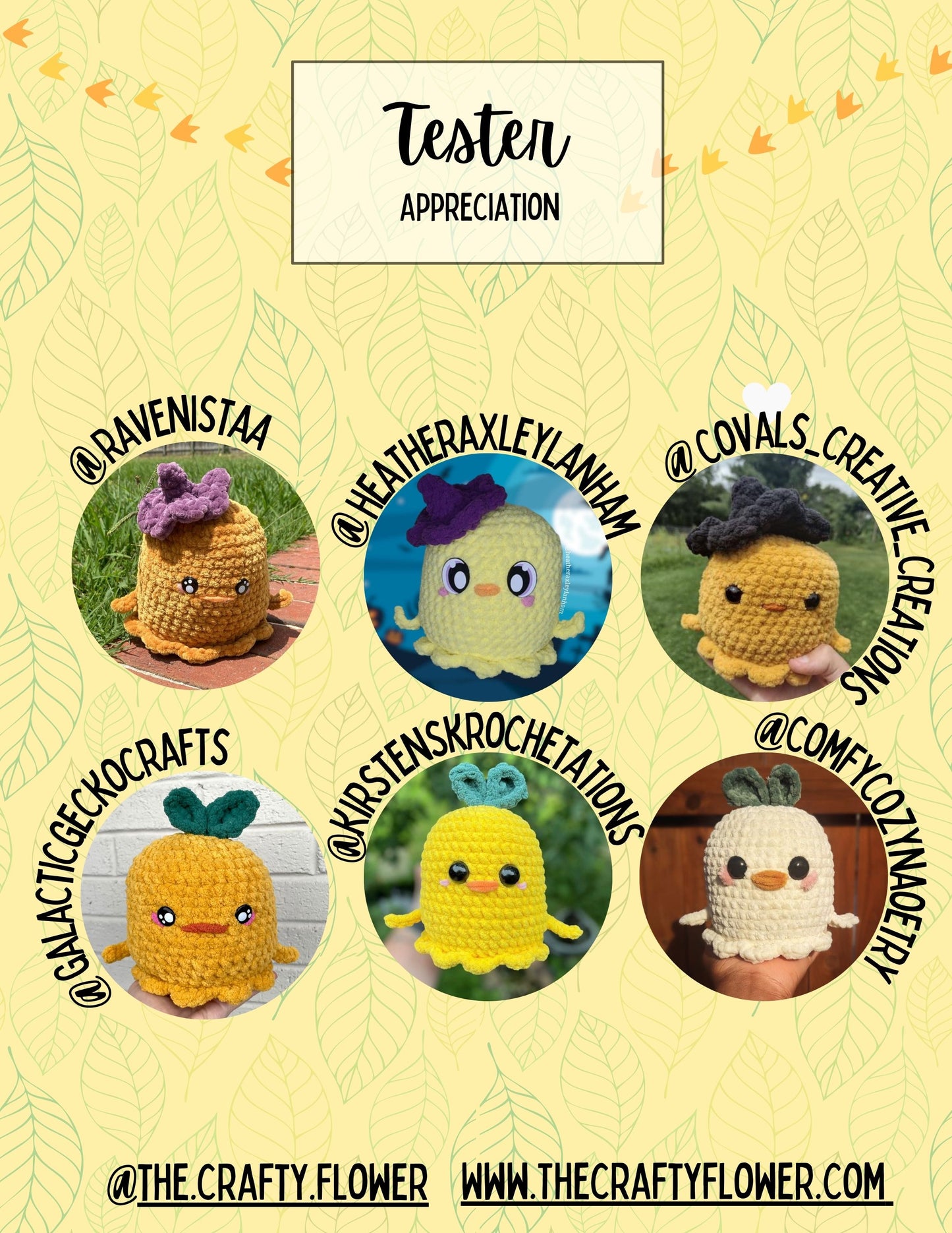 Ghost Duck Crochet Pattern (PDF only)