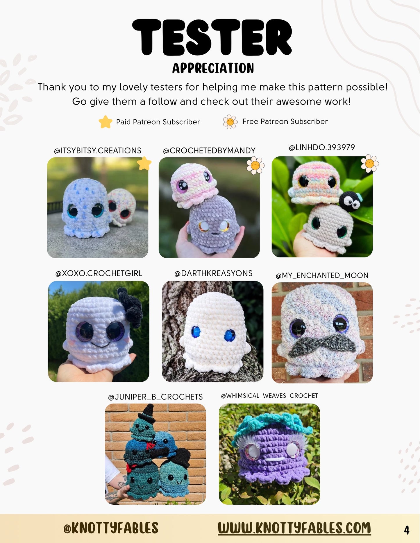 Norb the Ghost Crochet Pattern (PDF ONLY)