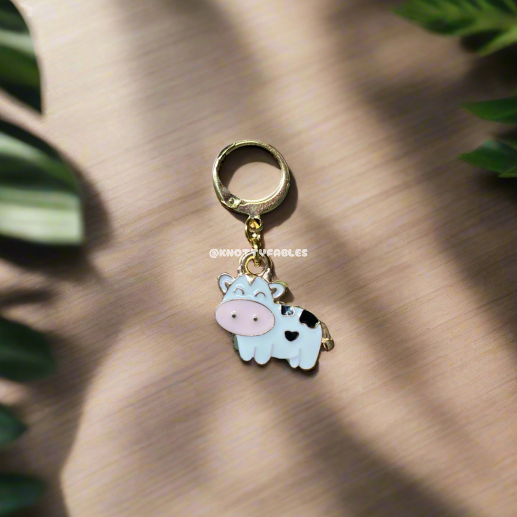 Cow Stitch Marker