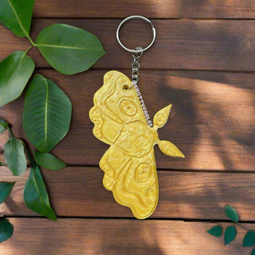 Moth Keychain