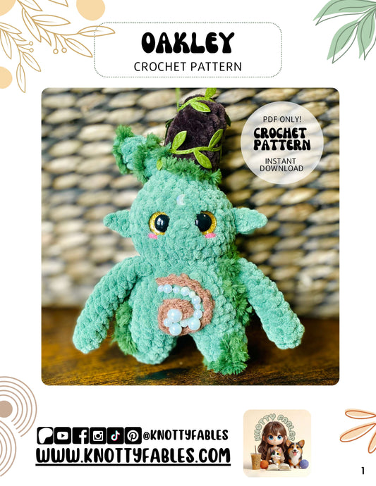 Oakley - Fable Folk Crochet Pattern (PDF ONLY)
