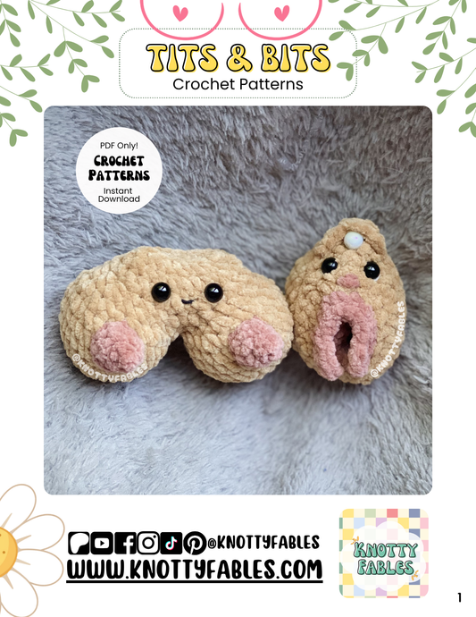 Tits & Bits Crochet Patterns (PDF ONLY)