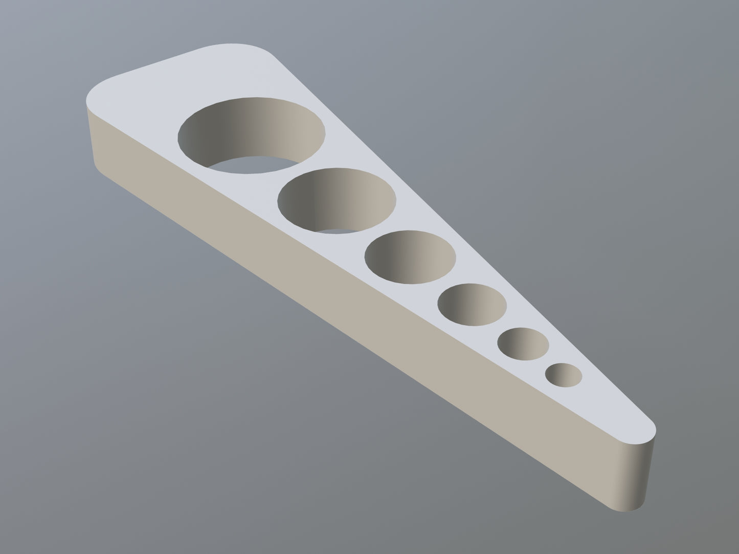 3D Printable Triangle Safety Eye Gizmo (OBJ File)