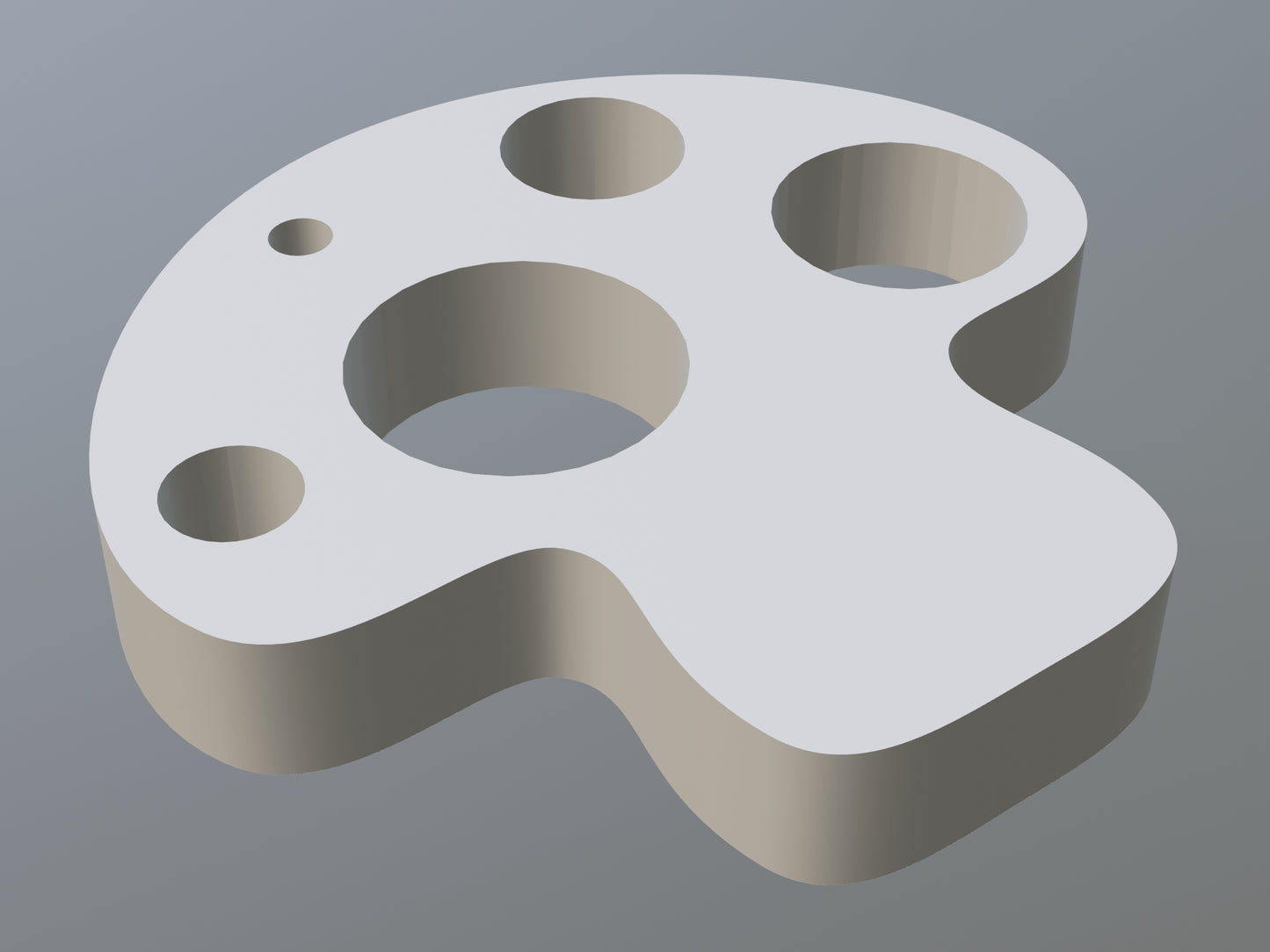 3D Printable Mushroom Safety Eye Gizmo (OBJ File)