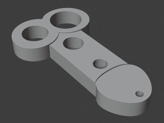3D Printable Penis Safety Eye Gizmo (OBJ File)