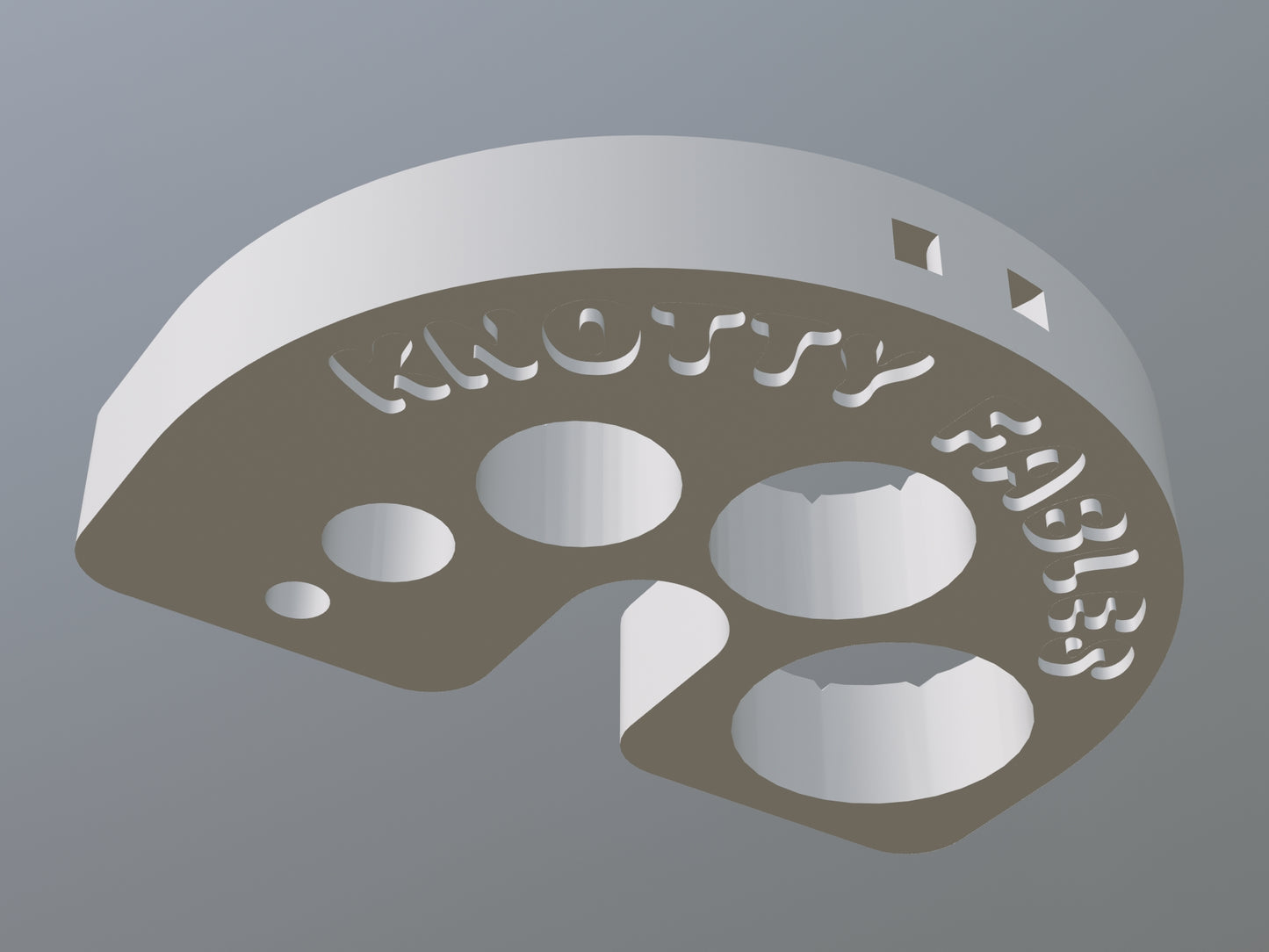 3D Printable Rainbow Safety Eye Gizmo (OBJ File)