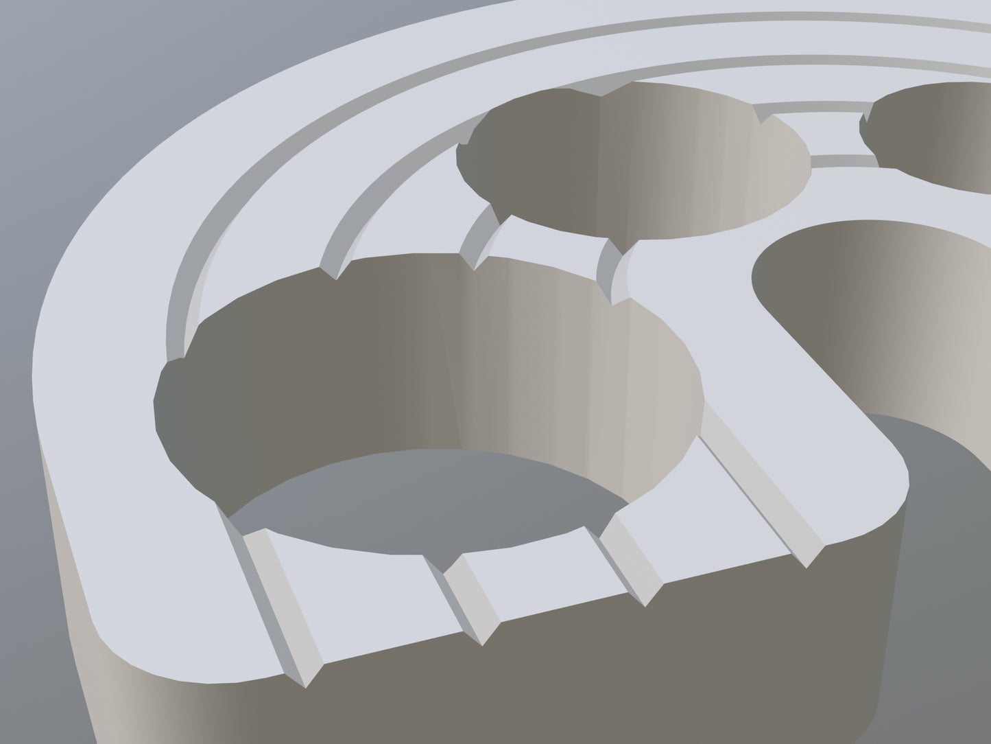 3D Printable Rainbow Safety Eye Gizmo (OBJ File)