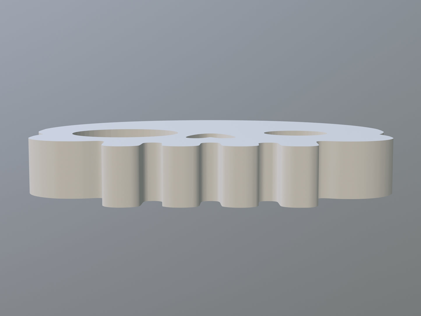 3D Printable Skull Safety Eye Gizmo (OBJ File)