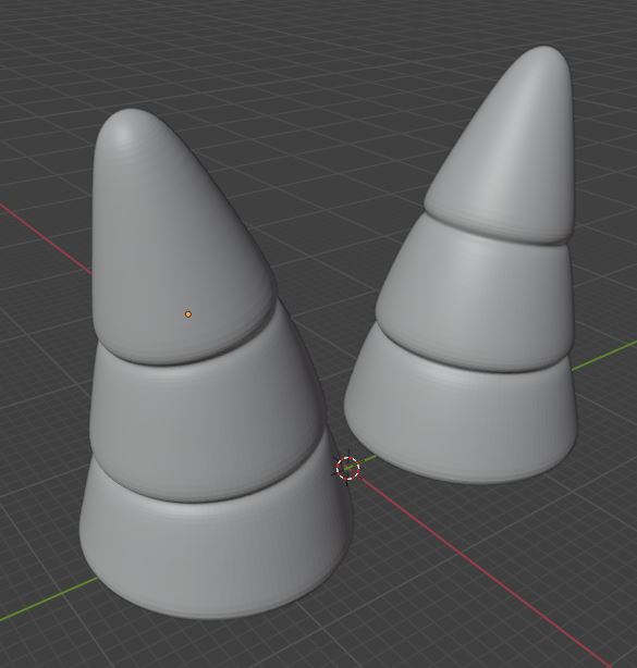 3D Printable Horn: Amigurumi Crochet Dragon Doll Accessory (OBJ File)