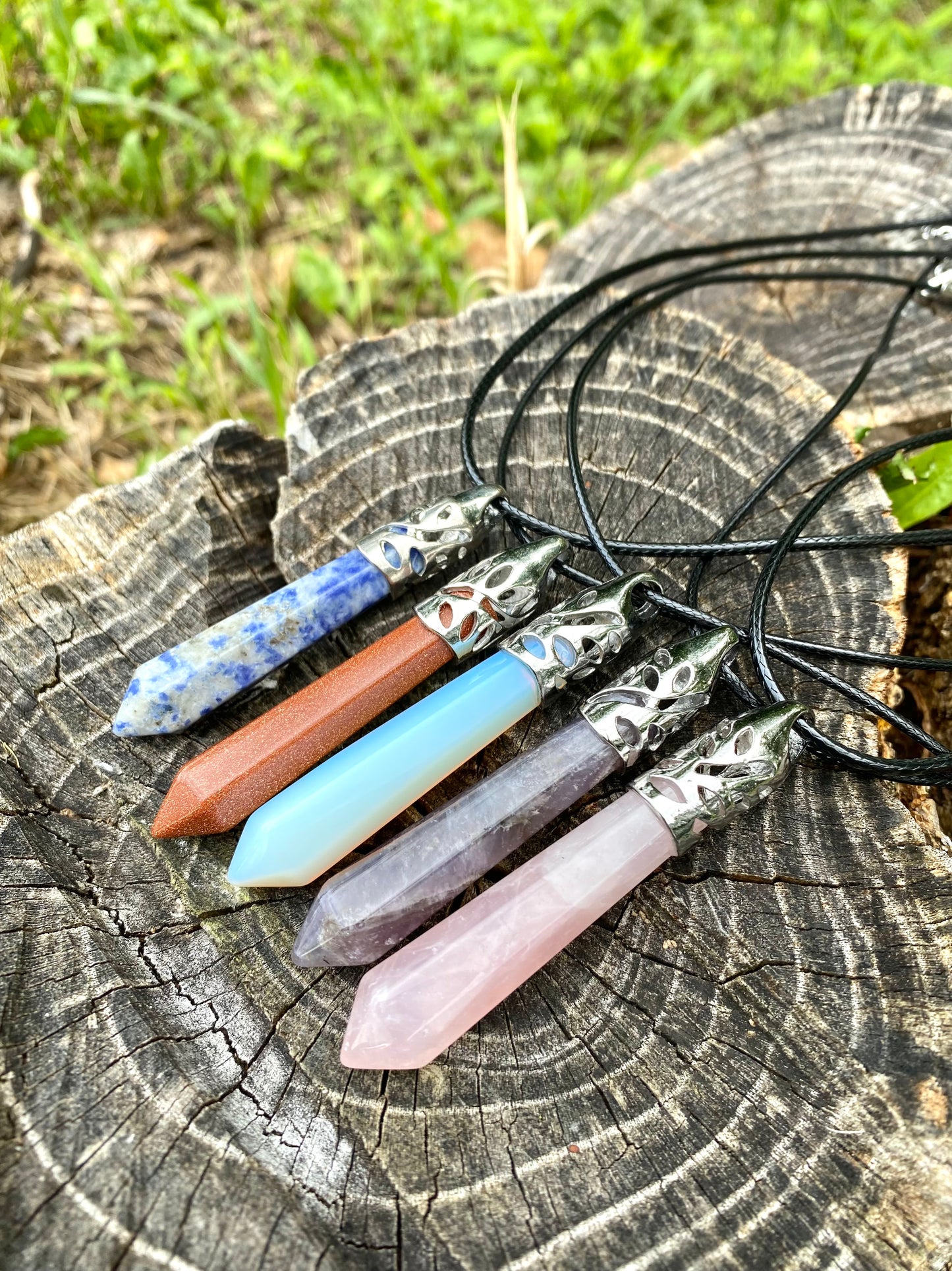 Large Gemstone Pendulum