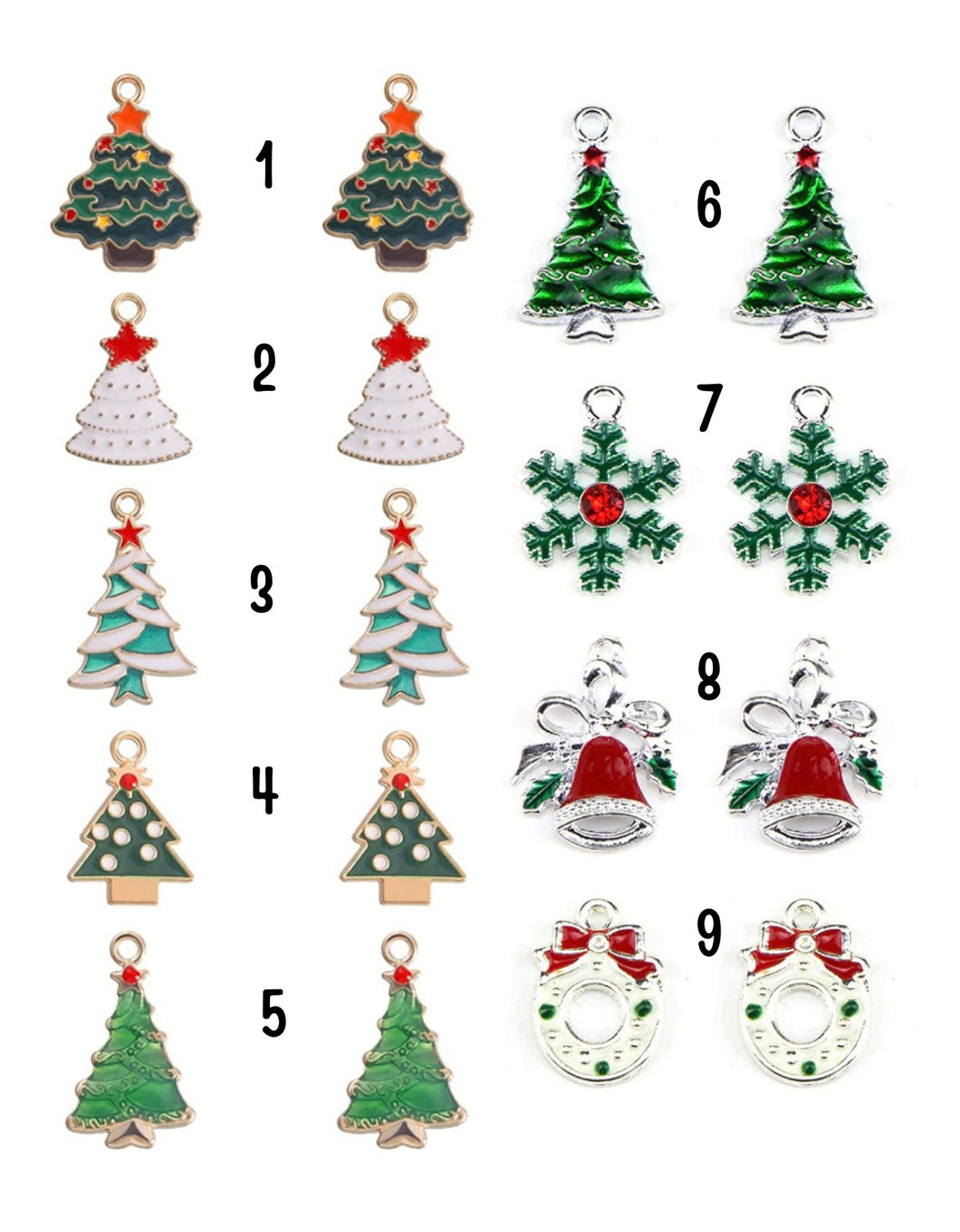 Christmas Tree Earrings