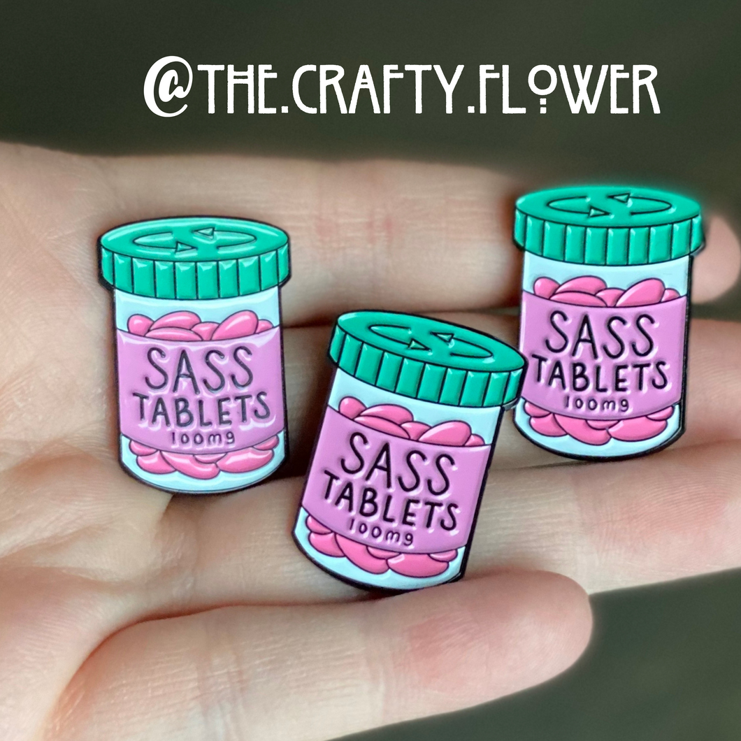 Sass Tablet Pin