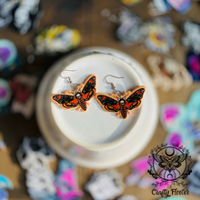 Load image into Gallery viewer, Deadly Moth Series Earrings
