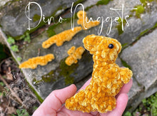 Load image into Gallery viewer, Dinosaur Chicken Nugget Plush
