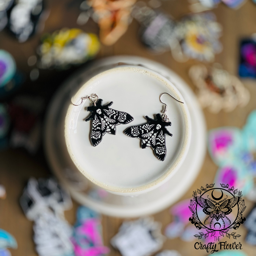 Deadly Moth Series Earrings