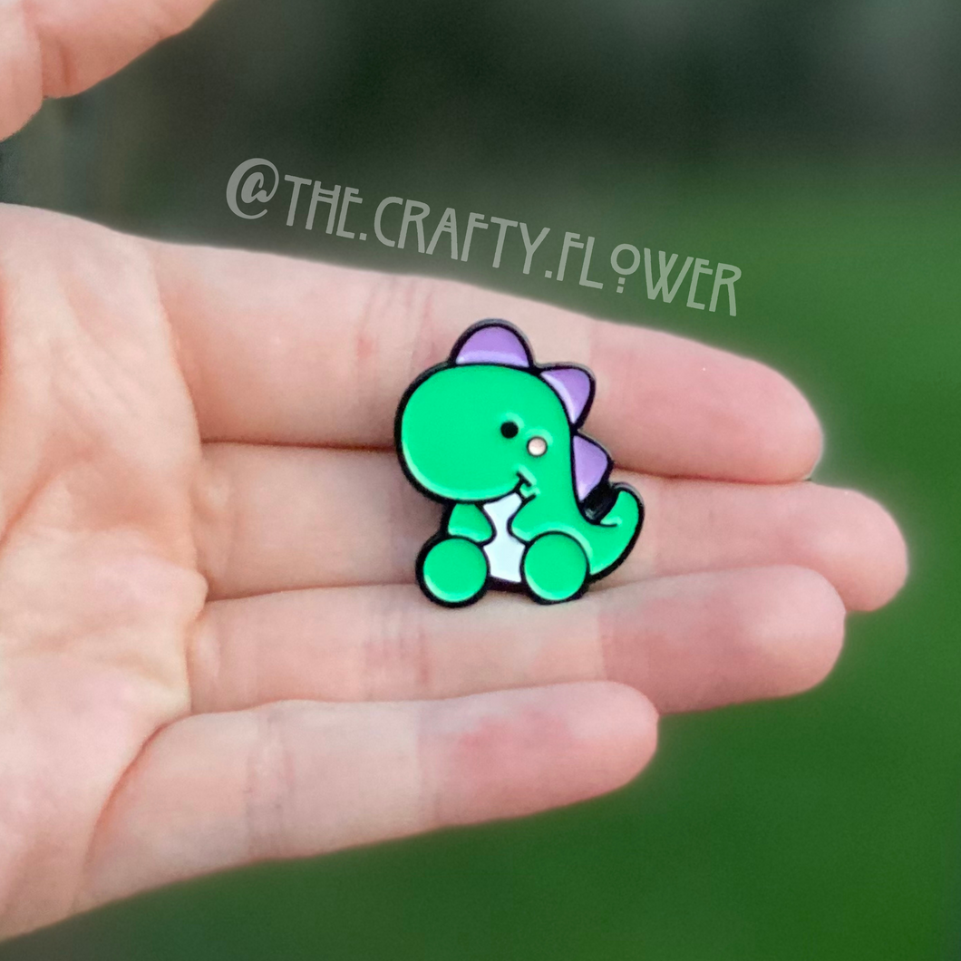 Baby T-Rex Pin