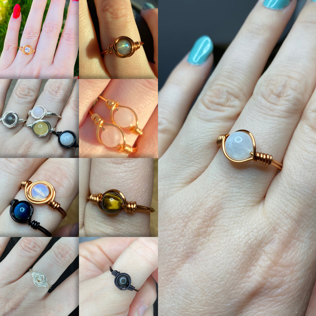 Single Stone Rings