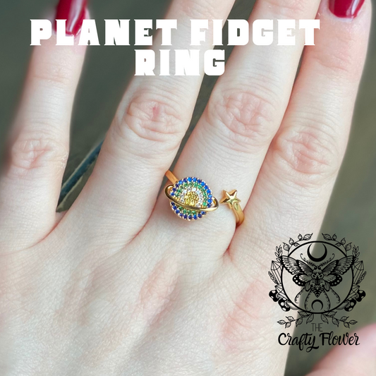 Planet Fidget Ring