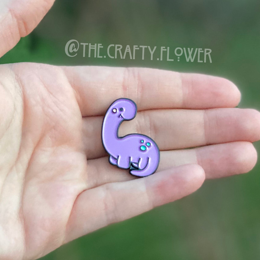 Purple Dino Pin