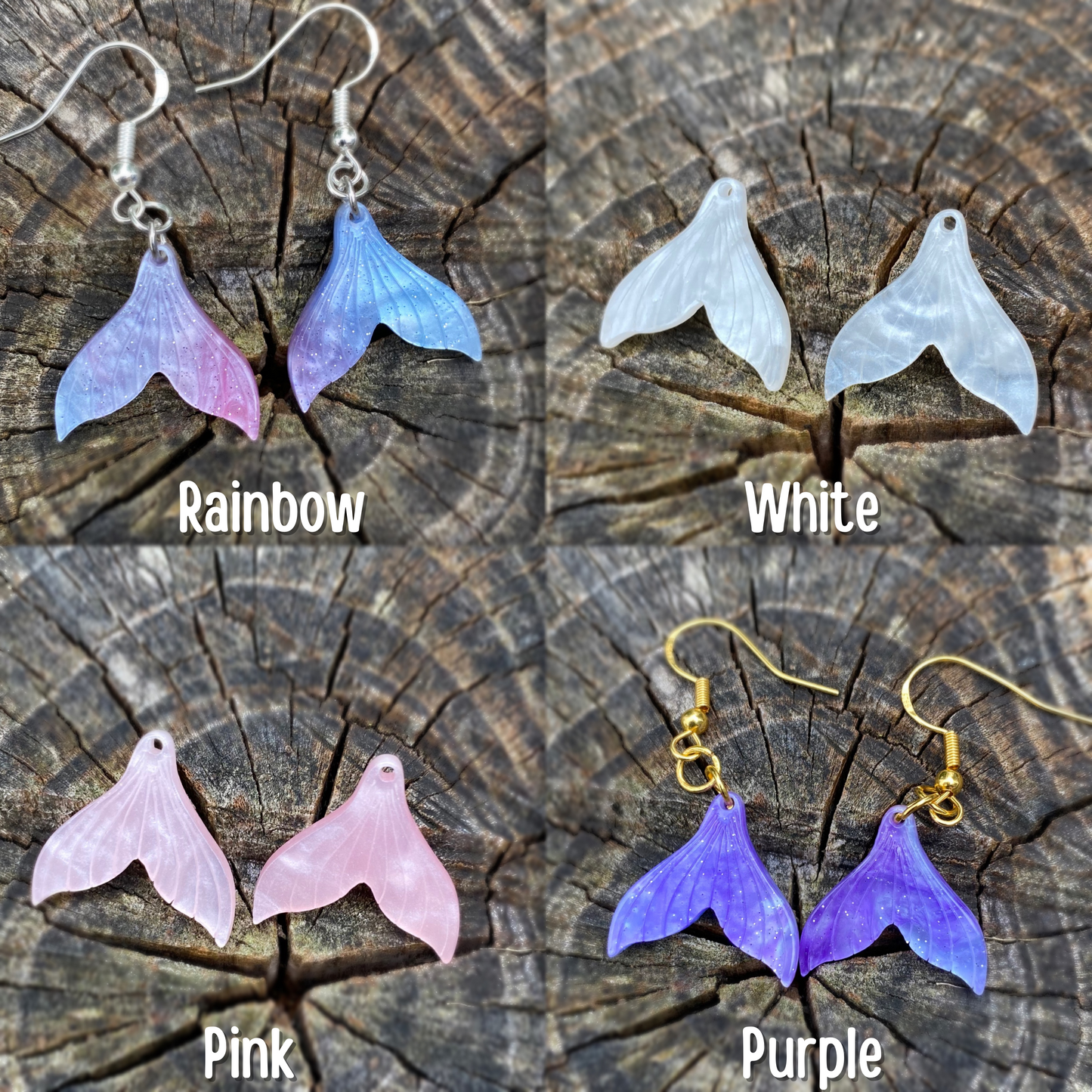 Mermaid Tail Earrings